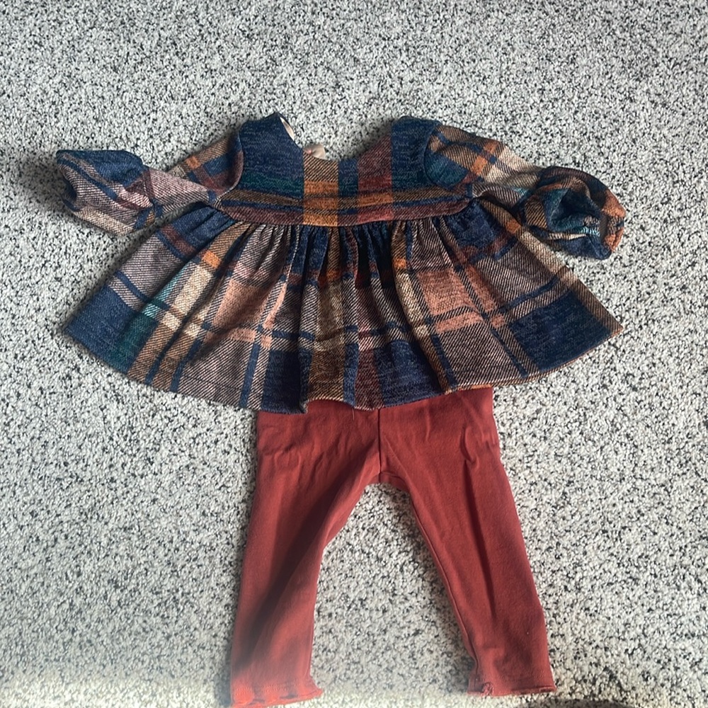Baby Flannel outfit - super cute